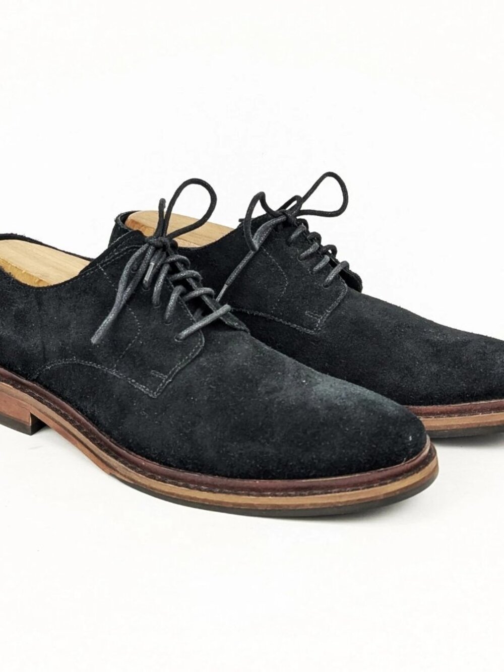 Cole Haan Mens Shoes Size 9 M Williams Black Suede